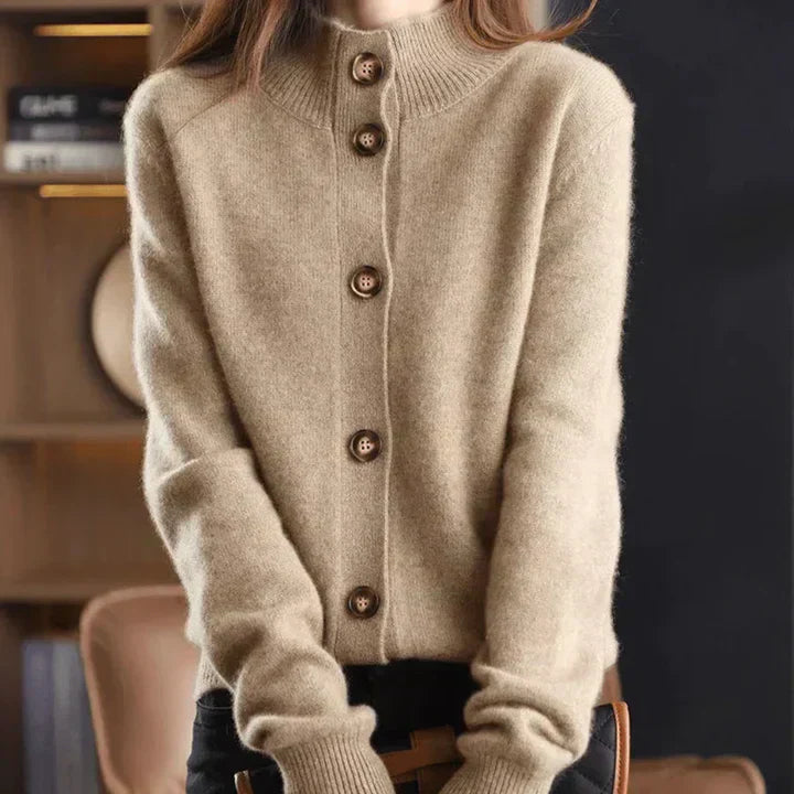 Aria™ | Cardigan confortable à boutons – Élégance
