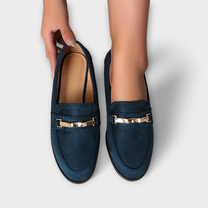 Marivelle™ | Mocassins en flanelle – Élégance