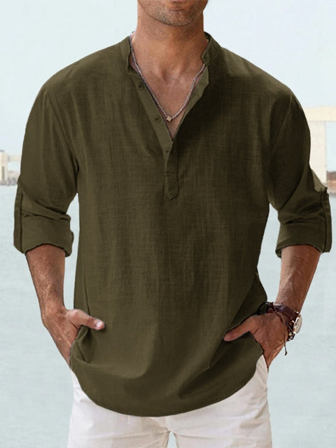 Vince™ | Chemise en lin – Élégance