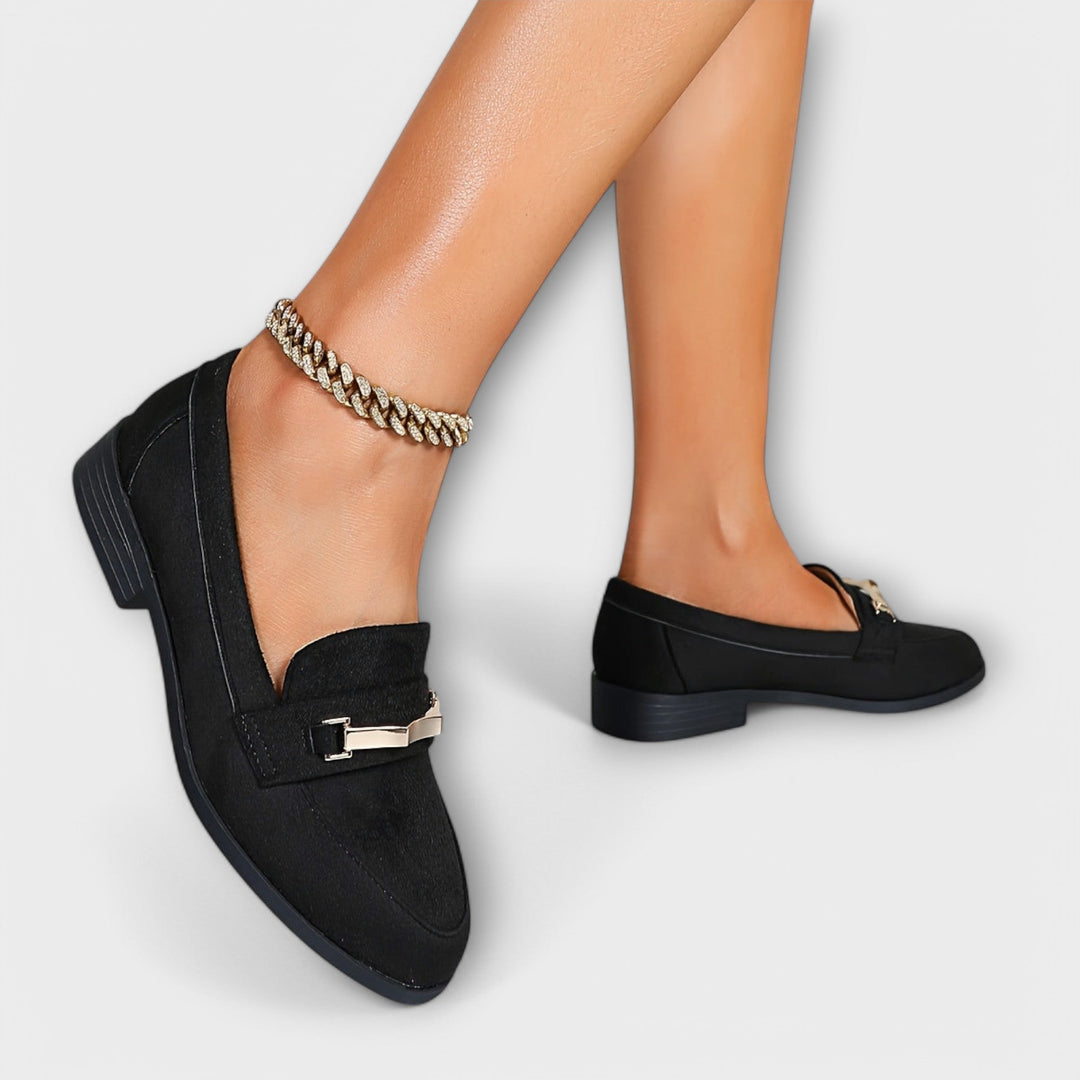 Marivelle™ | Mocassins en flanelle – Élégance