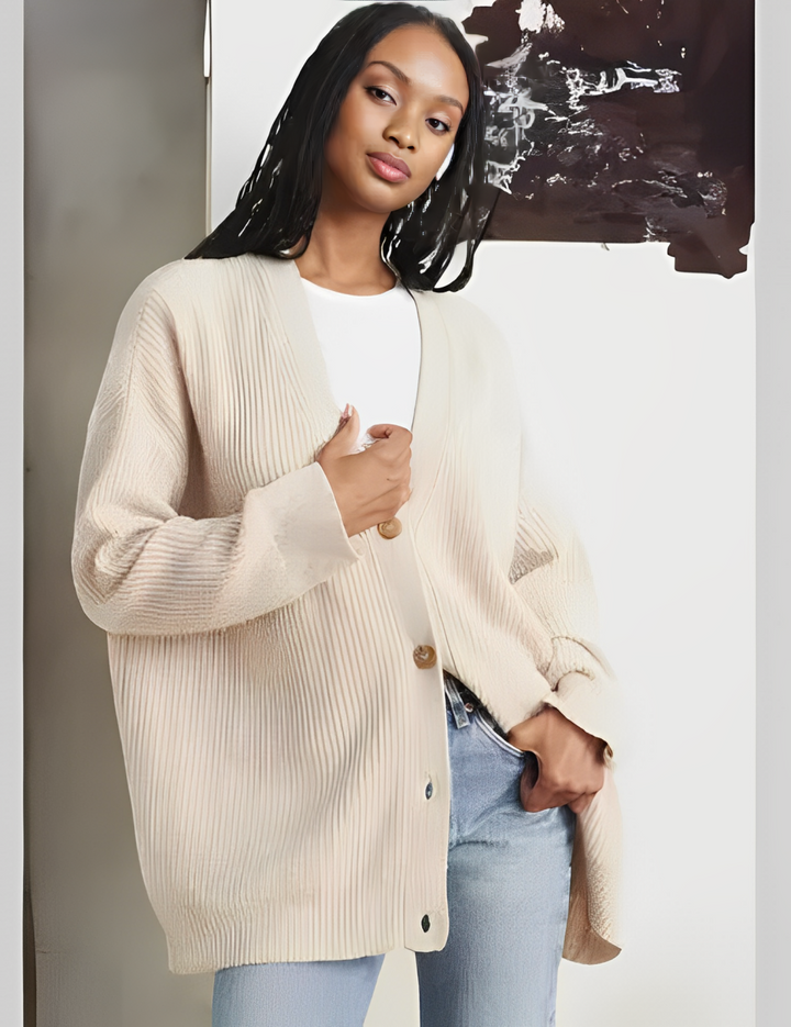 Federica™ | Cardigan élégant à boutons – Élégance