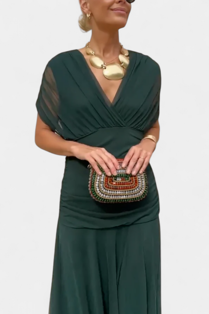 Elowen™ | Robe longue fleurie – Élégance