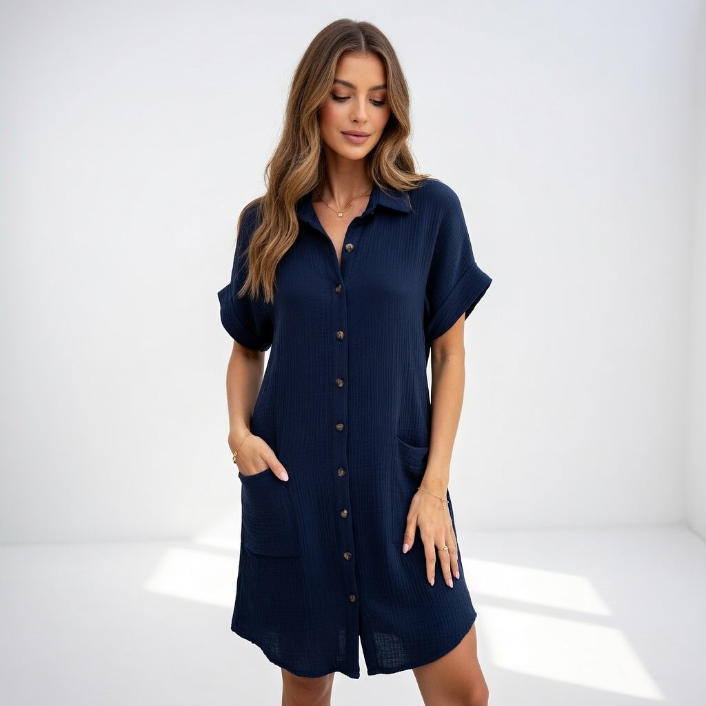 Béatrice | Robe chemise | Élégance