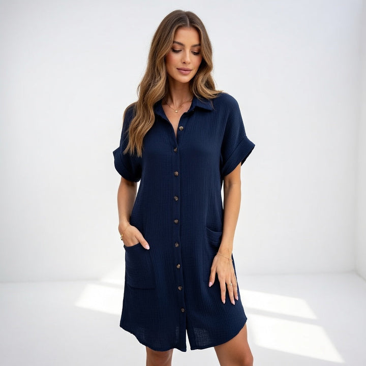 Béatrice | Robe chemise | Élégance