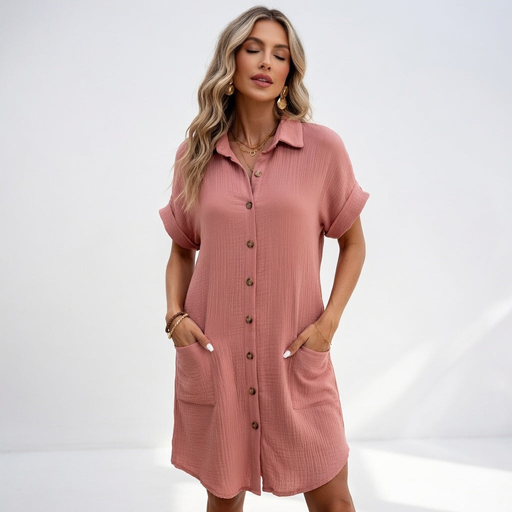 Béatrice | Robe chemise | Élégance