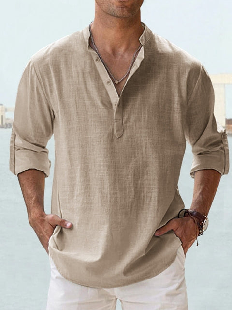 Vince™ | Chemise en lin – Élégance