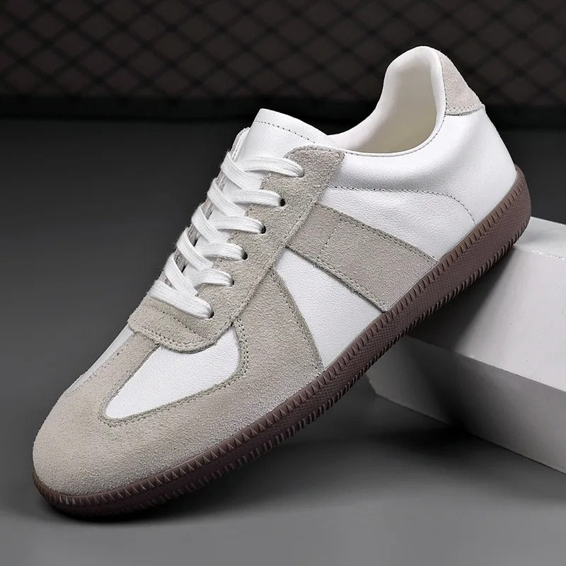 Oliver™ | Baskets en cuir véritable – Élégance