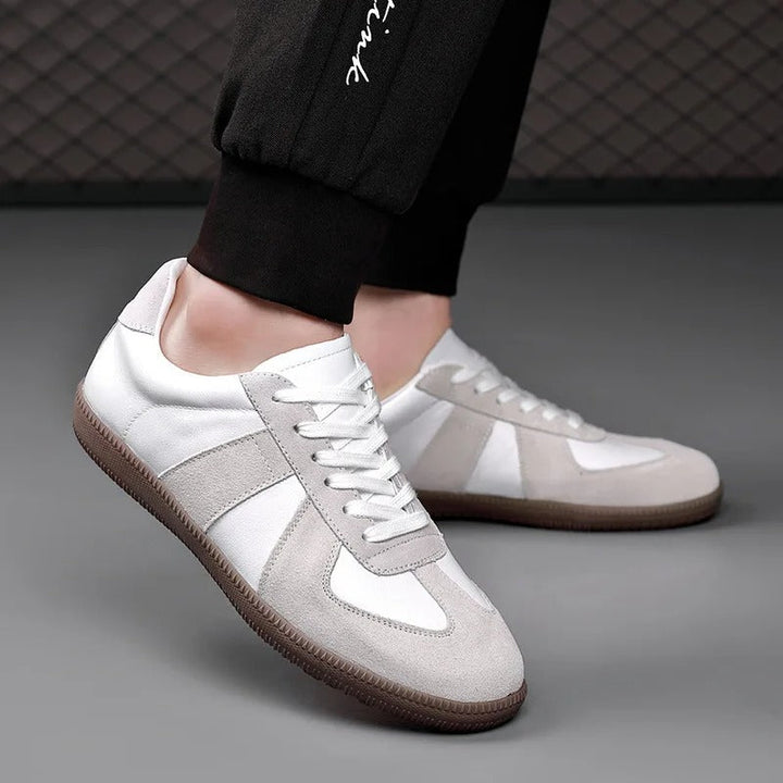 Oliver™ | Baskets en cuir véritable – Élégance