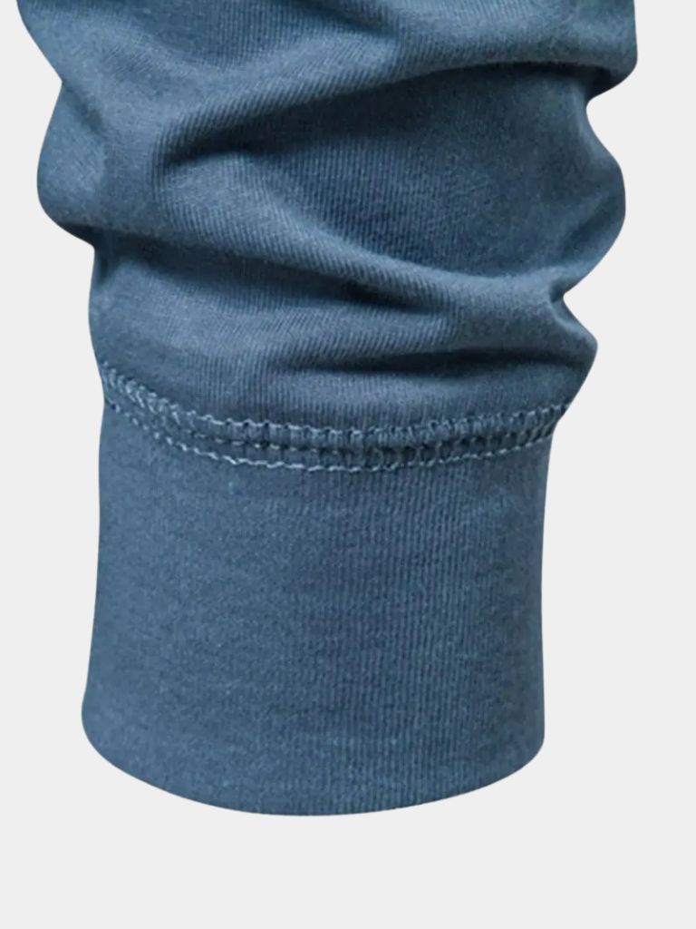 Henley™ | T-shirt à col Henley – Élégance