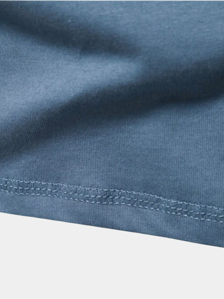 Henley™ | T-shirt à col Henley – Élégance